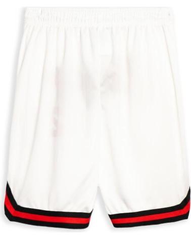 AREA ZERO CHICAGO 23 LOW BAND BERMUDA SHORTS WEISS BLANCO