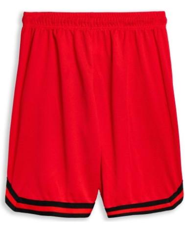 AREA ZERO CHICAGO 23 LOW BAND BERMUDA SHORTS ROT ROJO