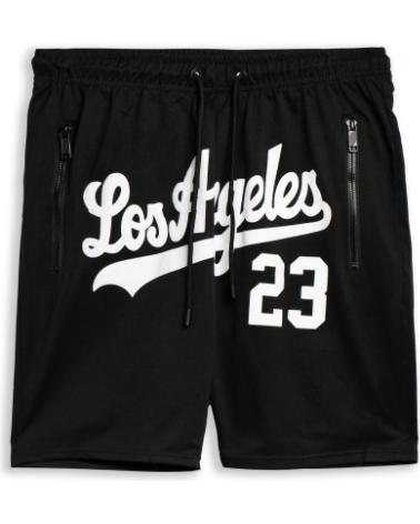 AREA ZERO LOS ANGELES 23 POLY SHORTS SCHWARZ NEGRO