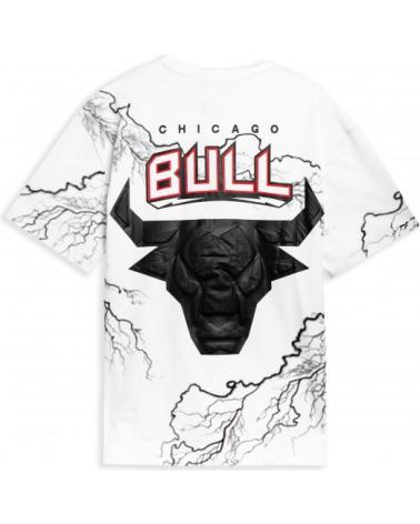 T-SHIRT AREA ZERO THUNDER BULL BRANCA BLANCO
