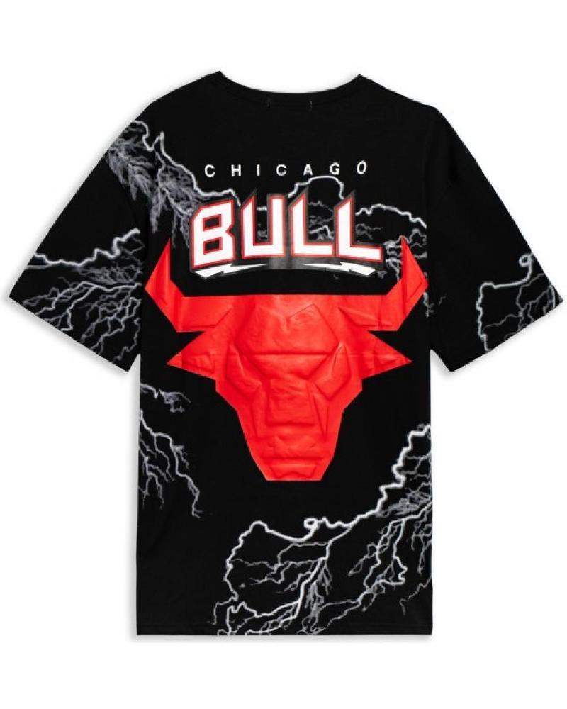 T-SHIRT AREA ZERO THUNDER BULL PRETA NEGRO