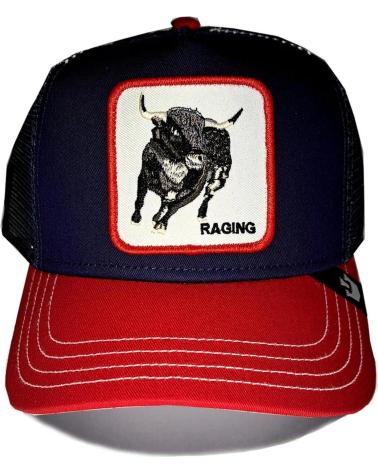 CAPPELLINO GOORIN BROS TORO RACING BULL TRUCKER BLU MARINO MARINO