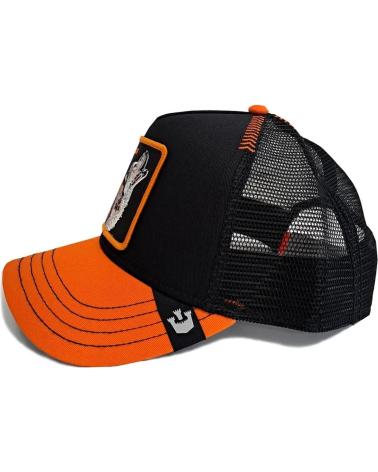 CAPPELLINO GOORIN BROS LOBO SOLO WOLF TRUCKER CAP NERO NEGRO
