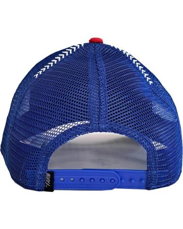CAPPELLINO TRUCKER GOORIN BROS HIM GOAT BLU ROYAL ROYAL