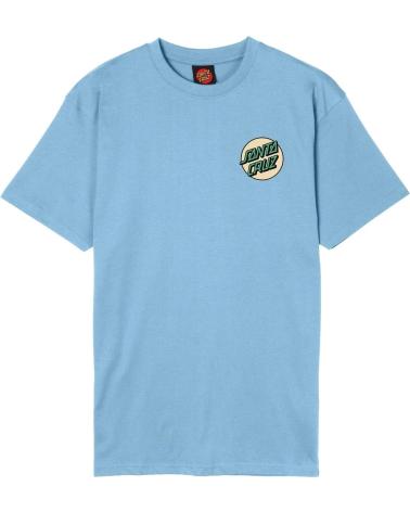 T-SHIRT SANTA CRUZ SCREAMING ROSE FLASH TEE AZUL AZUL