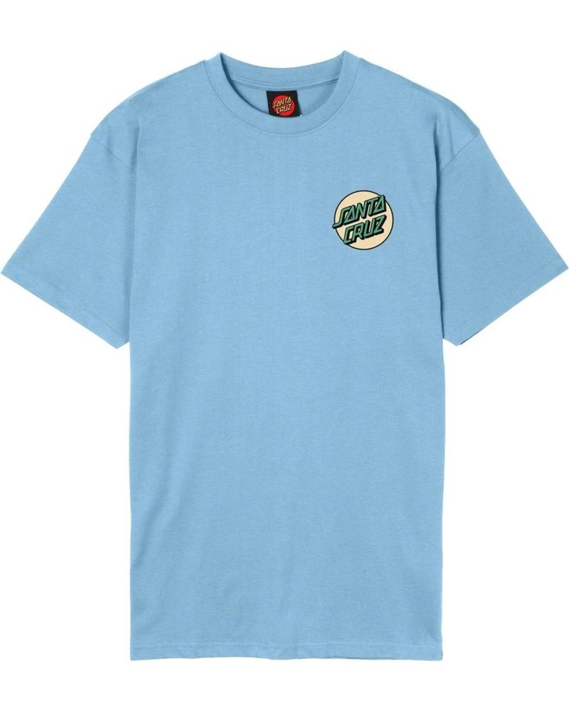 T-SHIRT SANTA CRUZ SCREAMING ROSE FLASH TEE AZUL AZUL
