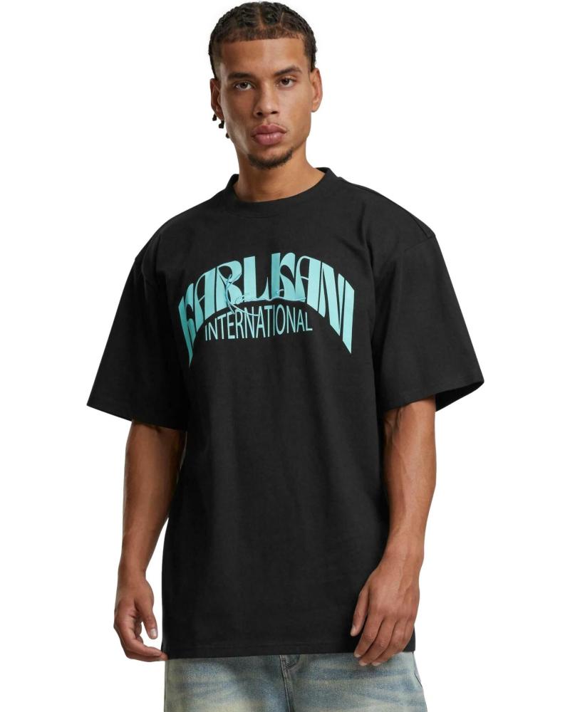 KARL KANI T-SHIRT SIGNATURE INTERNATIONAL PRETA NEGRO