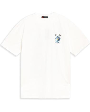 CAMISETA OVERSIZED AREA ZERO ALWAYS HOPE BLANCA CON ESTAMPADO PALMERA BLANCO