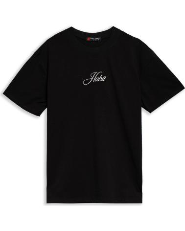 AREA ZERO T-SHIRT OVERSIZE BREAKING HABIT PRETA NEGRO