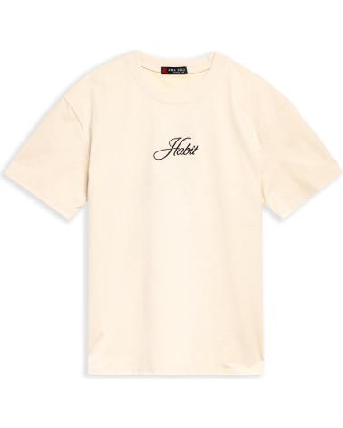 T-SHIRT OVERSIZE AREA ZERO BREAKING HABIT BEGE BEIGE