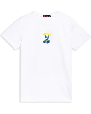 T-SHIRT SLIM FIT AREA ZERO VANTAGE BEAR BRANCA BLANCO