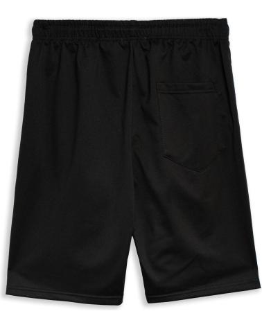 SCHWARZE AREA ZERO CHICAGO WORLD STAR SHORTS MIT ROSA LOGO ROSA