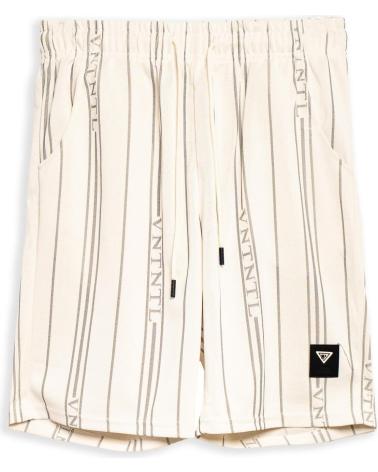 AREA ZERO VNTNTL SUMMER SHORTS MIT STREIFEN BEIGE BEIGE