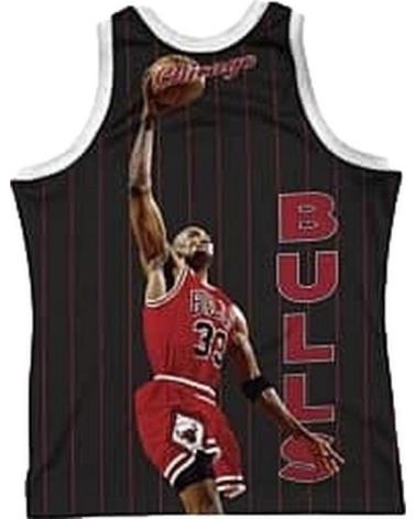 MAILLOT DE BASKET MITCHELL & NESS BHB TANK SCOTTIE PIPPEN NOIR NEGRO