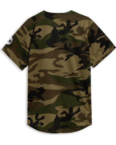 MAGLIA DA BASEBALL MIMETICA VERDE AREA ZERO ATHLETIC VERDE