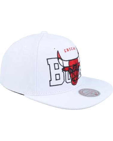 CAPPELLINO MITCHELL & NESS CHICAGO BULLS SEE THROUGH SNAPBACK BIANCO BLANCO
