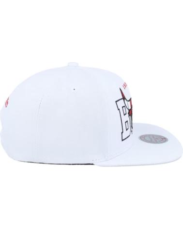 CAPPELLINO MITCHELL & NESS CHICAGO BULLS SEE THROUGH SNAPBACK BIANCO BLANCO