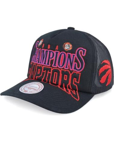 CAPPELLINO TRUCKER MITCHELL & NESS TORONTO RAPTORS BIG CHAMP NERO NEGRO