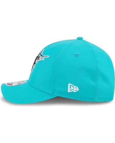 GORRA NEW ERA 9FORTY MLB25 HALL OF FAME MIAMI MARLINS TURQUESA 940MC FLOMARCO TURQUESA