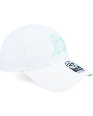 GORRA '47 BRAND OAKLAND ATHLETICS BLEACHED MVP CAP BLANCA BLANCO