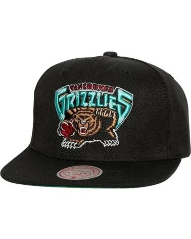 GORRA MITCHELL & NESS GRIZZLIES MESHED UP SNAPBACK NEGRA NEGRO