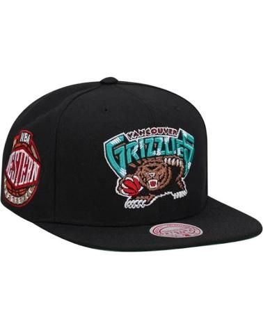 GORRA MITCHELL & NESS GRIZZLIES MESHED UP SNAPBACK NEGRA NEGRO