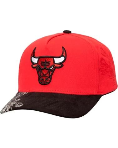 GORRA MITCHELL & NESS BULLS MAY FLOWERS PRO SNAPBACK ROJA ROJO