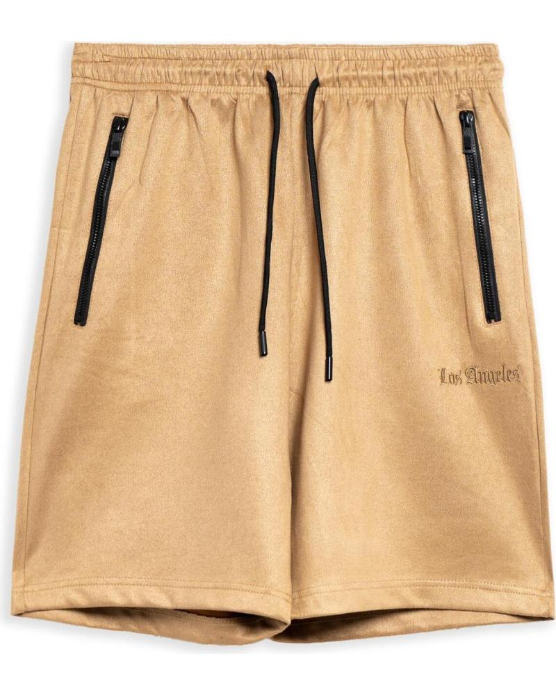 BERMUDA SUEDE 'LOS ANGELES' TOASTED - AREA ZERO TOSTADO