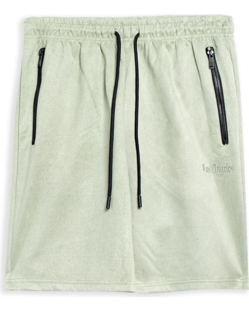 BERMUDA LOS ANGELES SUEDE GRÜN AREA ZERO VERDE