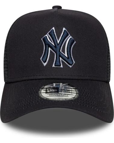 CAPPELLINO TRUCKER NEW ERA NEW YORK YANKEES OUTLINE 9FORTY BLU MARINO MARINO