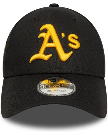 CASQUETTE NEW ERA 9FORTY ATHLETICS MLB SIDE PATCH NOIRE MULTICOLOR