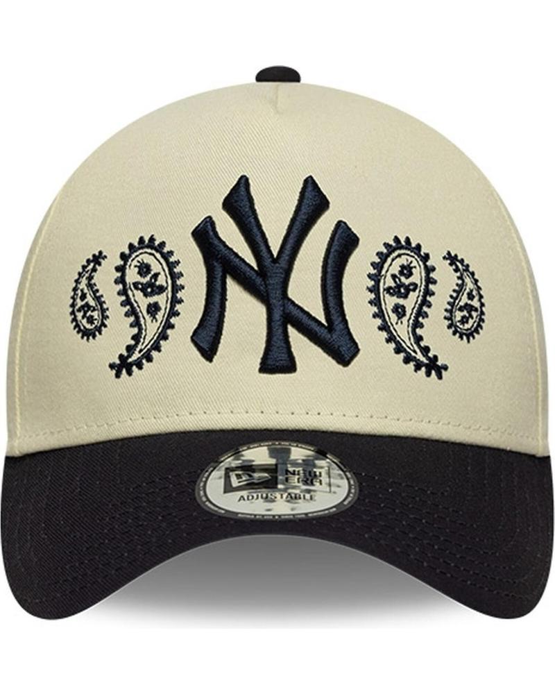 CAPPELLINO NEW ERA 9FORTY EF PAISLEY NEW YORK YANKEES BEIGE BEIGE