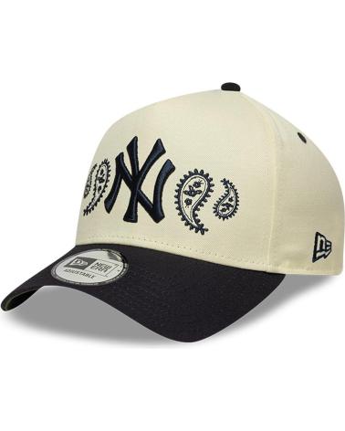 CAPPELLINO NEW ERA 9FORTY EF PAISLEY NEW YORK YANKEES BEIGE BEIGE