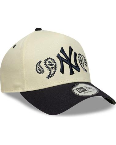 CAPPELLINO NEW ERA 9FORTY EF PAISLEY NEW YORK YANKEES BEIGE BEIGE