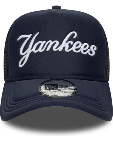 CAPPELLINO TRUCKER NEW ERA NEW YORK YANKEES SCRIPT BLU MARINO MARINO