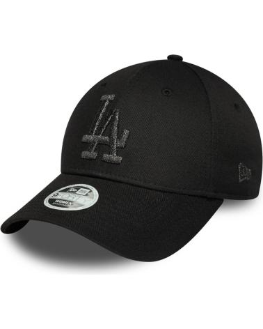 NEW ERA 9FORTY LOS ANGELES DODGERS KAPPE SCHWARZ MIT METALLIC-LOGO NEGRO
