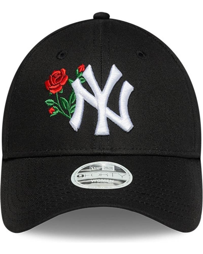 CASQUETTE NEW ERA 9FORTY NEW YORK YANKEES ROSE NOIRE NEGRO