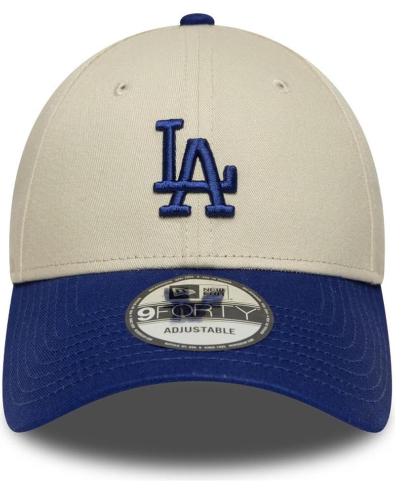 CAPPELLINO NEW ERA 9FORTY LOS ANGELES DODGERS COLOUR BLOCK BEIGE BLU ROYAL BEIGE