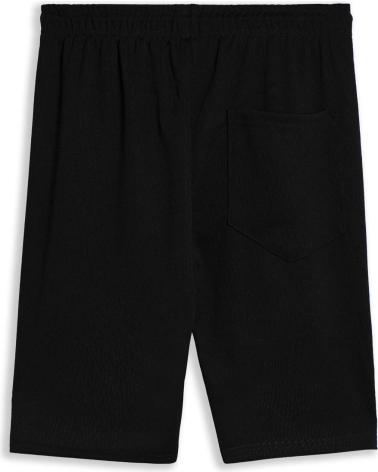 AREA ZERO STRIPPED SHORT HERREN SPORTSHORTS SCHWARZ NEGRO