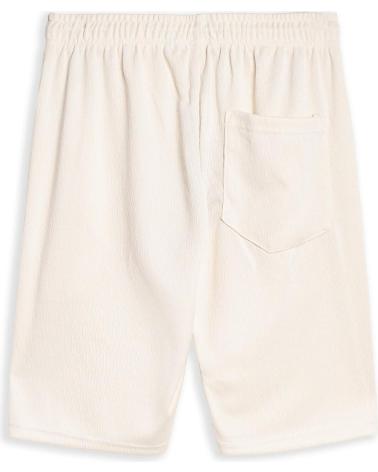AREA ZERO STRIPPED SHORT HERREN SPORTSHORTS BEIGE BEIGE