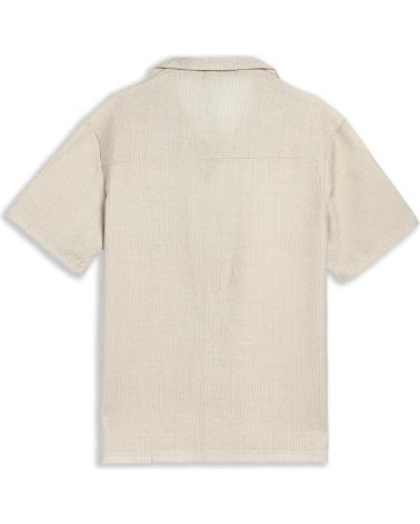 CHEMISE À MANCHES COURTES TRESSÉE AREA ZERO BRAIDED SHIRT GRISE GRIS