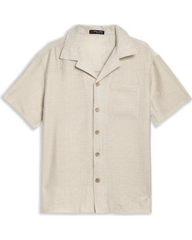 CHEMISE À MANCHES COURTES TRESSÉE AREA ZERO BRAIDED SHIRT GRISE GRIS