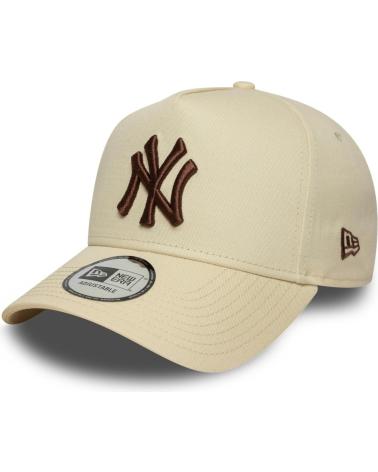 NEW ERA NEW YORK YANKEES LEAGUE ESSENTIAL E-FRAME LTCDAU BEIGE KAPPE CRUDO