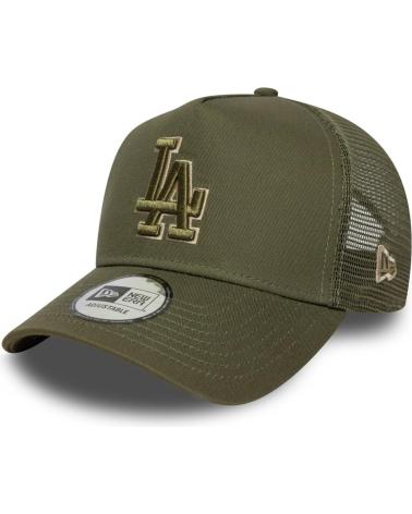 CAPPELLINO NEW ERA 9FORTY OUTLINE EF TRUCKER LOS ANGELES DODGERS VERDE OLIVA VERDOSO