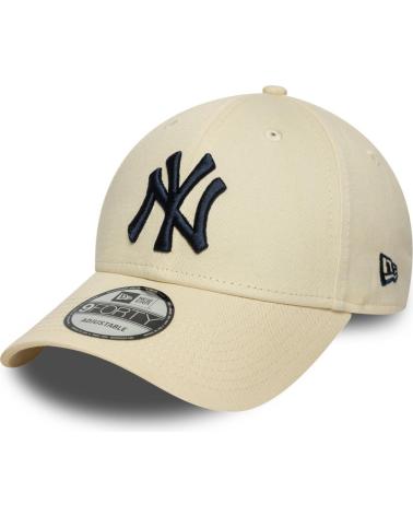CASQUETTE NEW ERA 9FORTY NY YANKEES MLB SIDE PATCH BEIGE BEIG