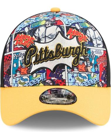 CAPPELLINO NEW ERA 940AF MLB25 PLAYER WEEKEND PITTSBURGH PIRATES NERO NEGRO