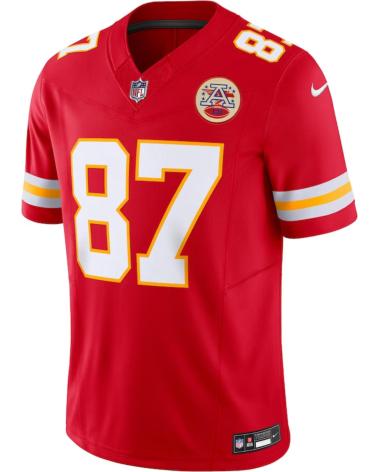 NIKE CAMISETA NFL ROJA CHIEFS TRAVIS KELCE 87 NFL JERSEY ROJO