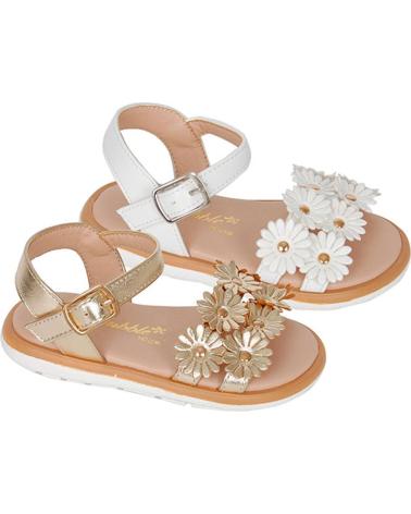 BUBBLE BOBBLE BUBBLE KIDS C1289 SANDALIAS METALIZADAS ORO