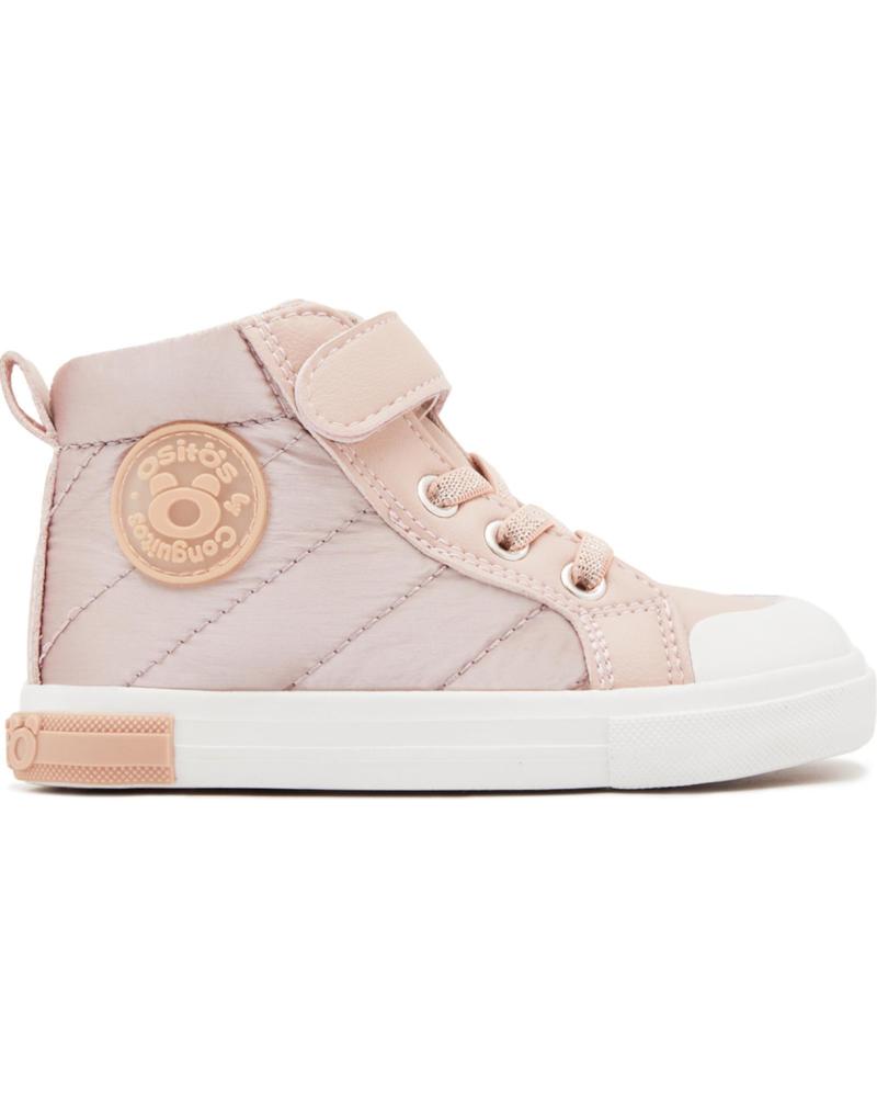 BOTINES RESPETUOSOS CONGUITOS GO FLEX 127024 - DISEÑO OSITO PINK PINK