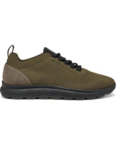 ZAPATILLAS GEOX U SPHERICA U15BYA MILITARY-BLACK C0498 MILITARY-BLACK
